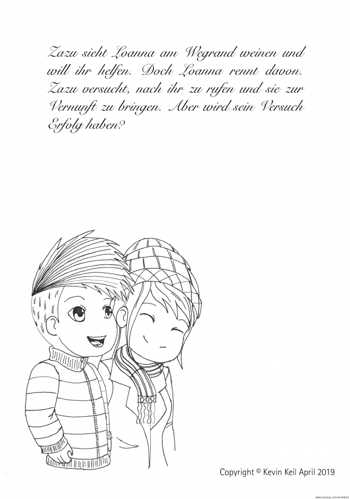 Comic: weggerannt 2 - angekommen. 3