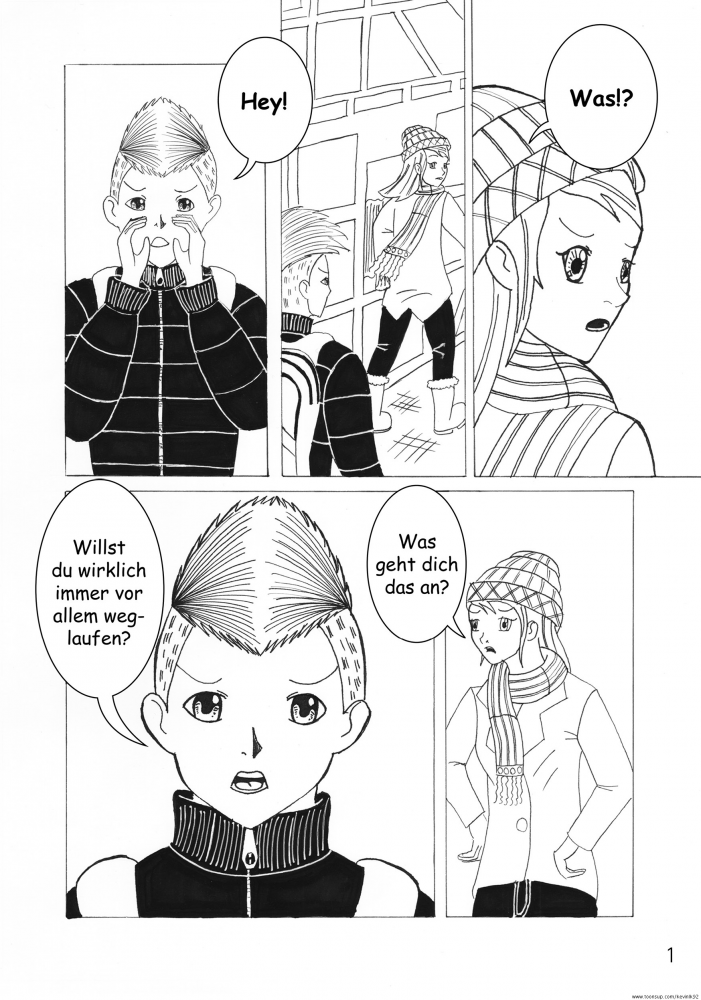 Comic: weggerannt 2 - angekommen. 4