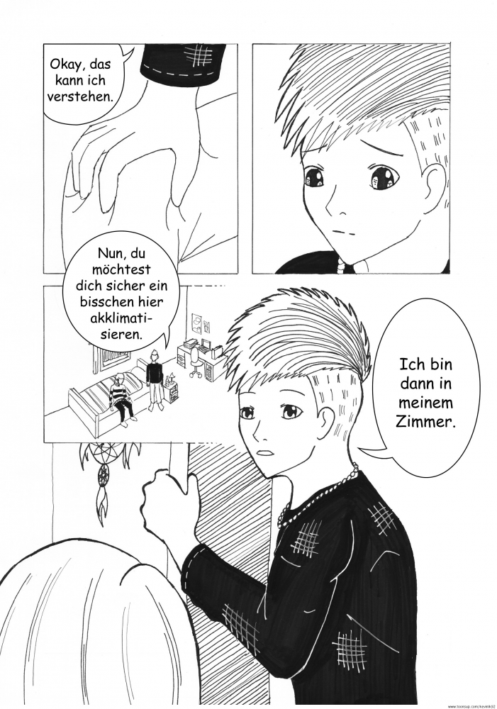 Comic: weggerannt 2 - angekommen. 9