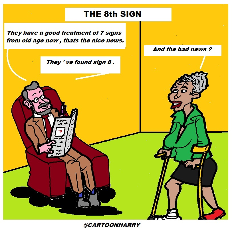 Cartoon: THE 8th SIGN 1