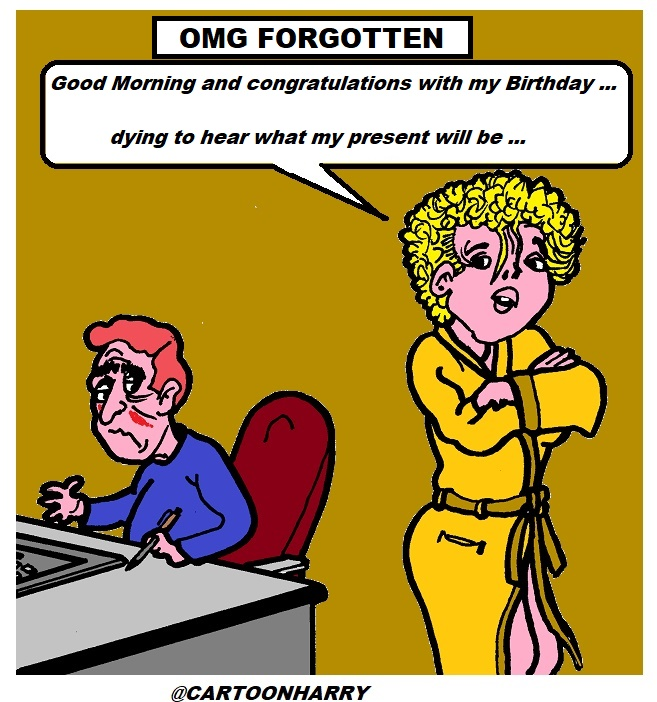 Cartoon: OMG Forgotten 1