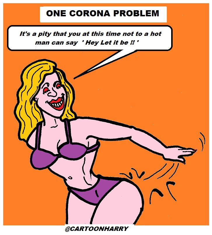 Cartoon: ONE CORONA PROBLEM 1