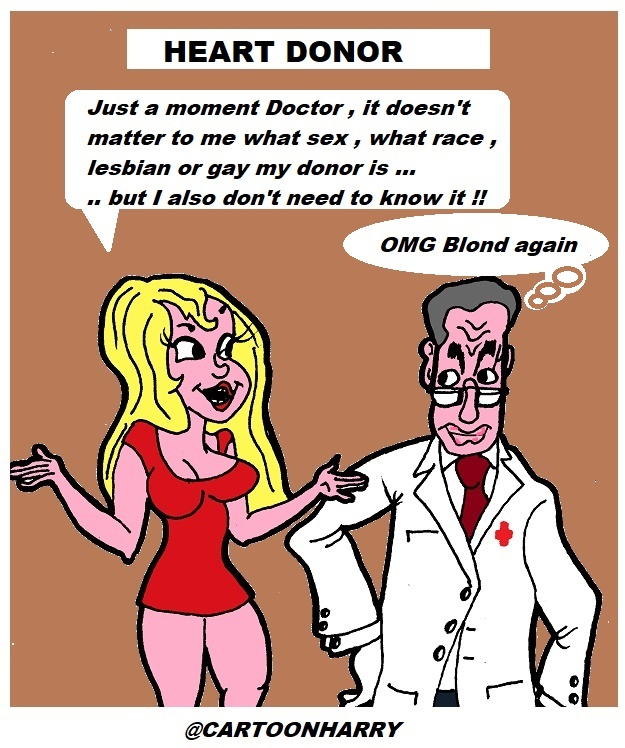 Cartoon: Heart Donor 1