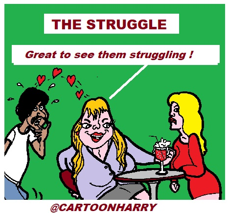 Cartoon: The Struggle 1