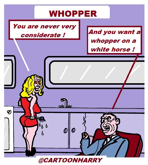 Cartoon: Whopper 1