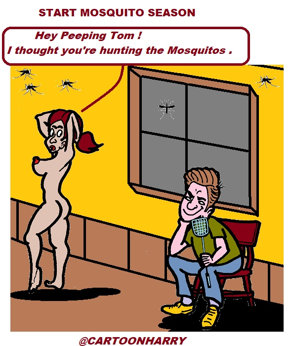 Cartoon: Peeping Tom 1