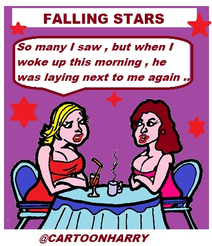 Cartoon: Falling Stars 1