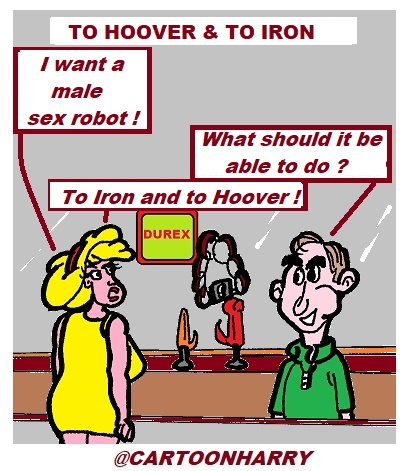 Cartoon: To Hoover & To Iron 1