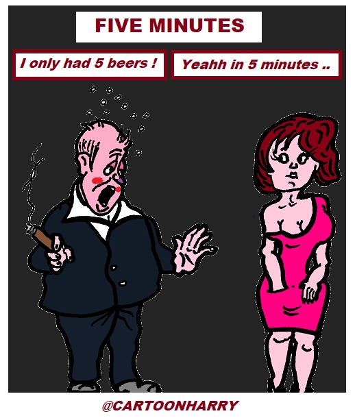 Cartoon: Five Minutes 1