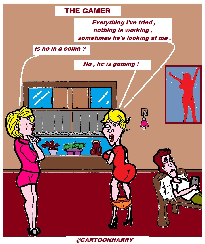 Cartoon: The Gamer 1