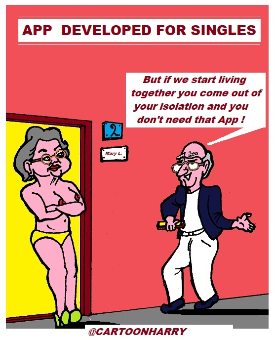 Cartoon: Singles App 1