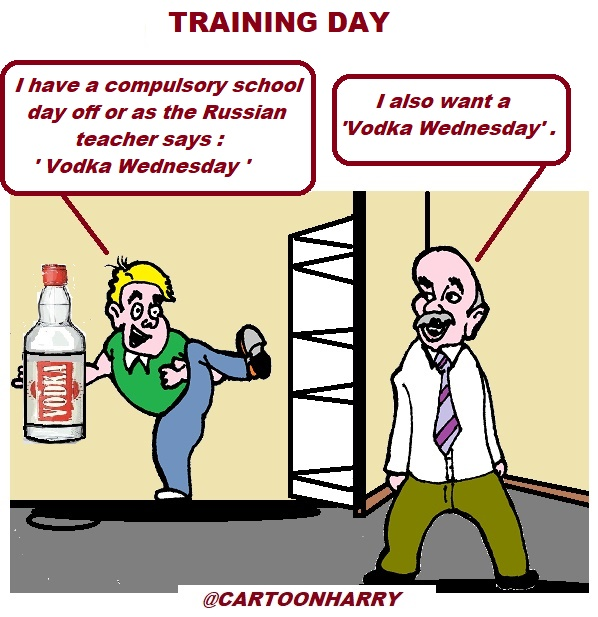 Cartoon: Training Day 1