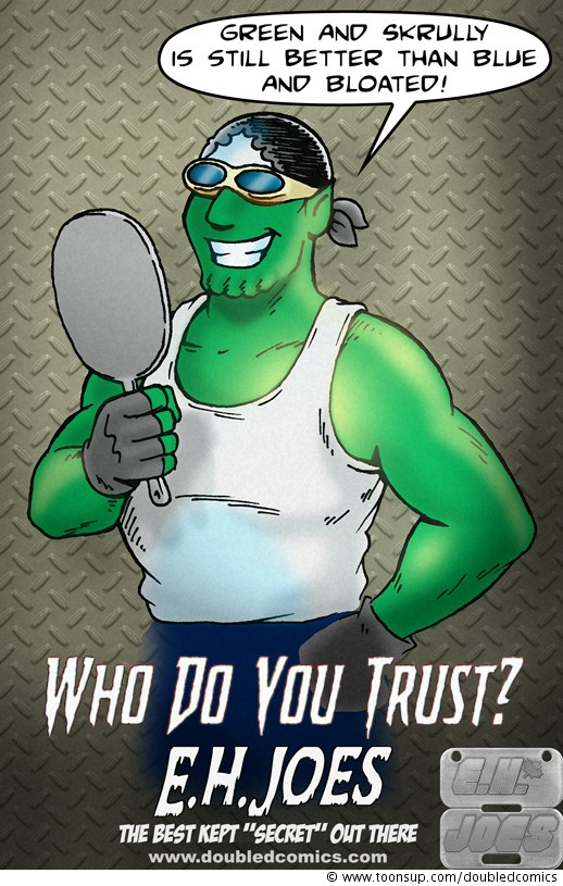 Comic: Secret InvEHsion Poster 1 - The Colonel 1