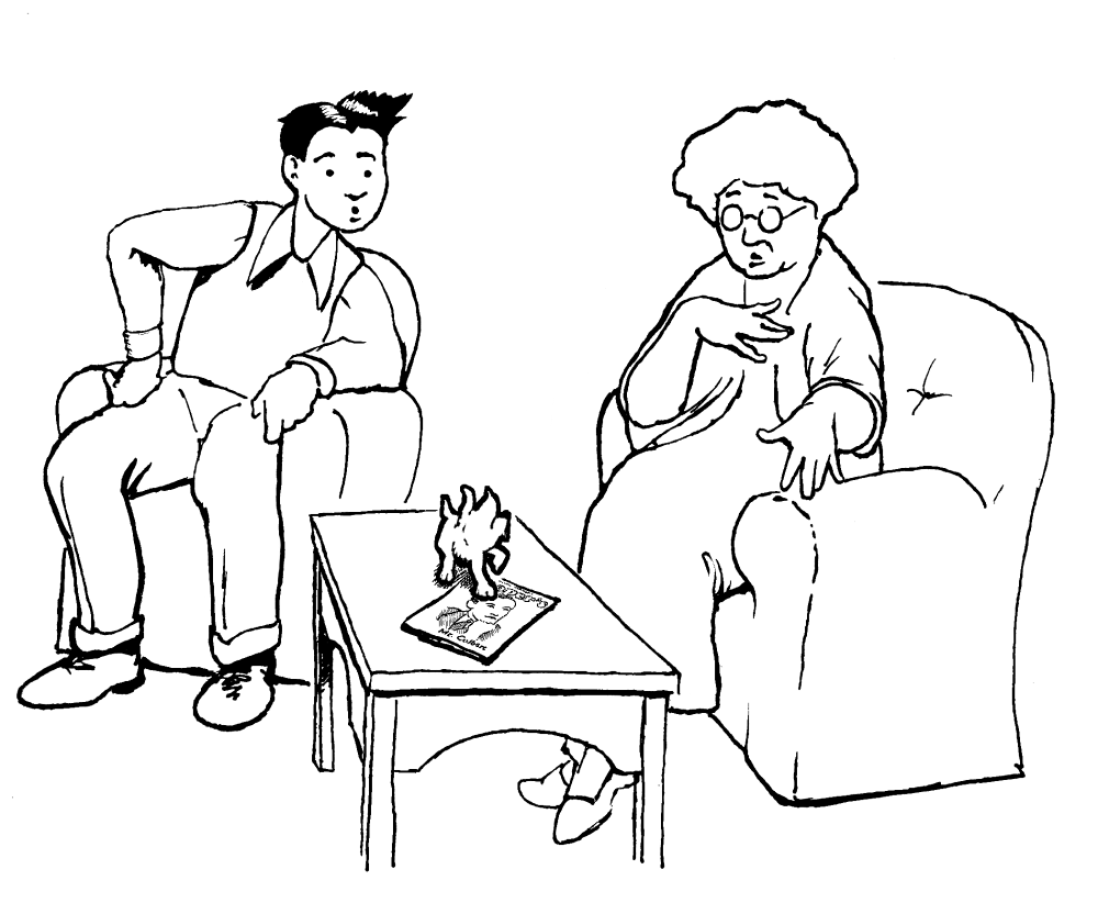 Illustration: Colbert chooses his name 1