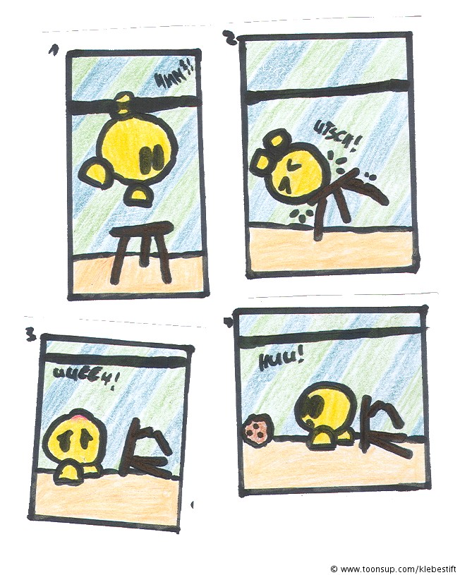 Comic: Tee fällt 1
