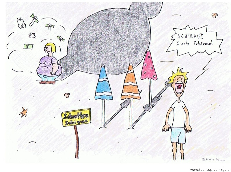 Cartoon: Schirme?! 1
