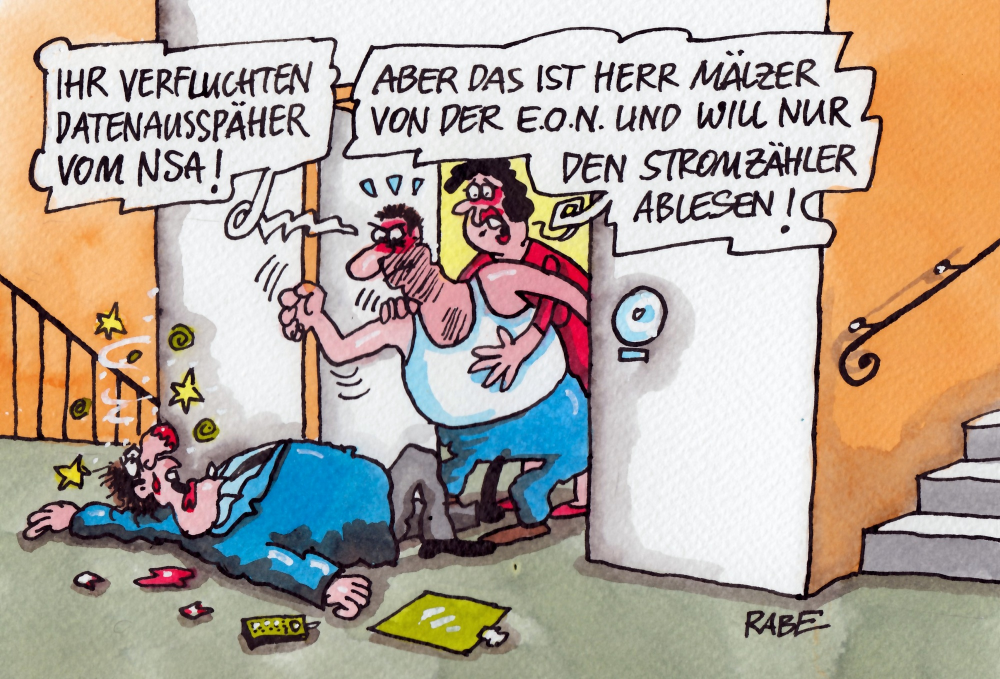 Cartoon: Stromanbieter 1