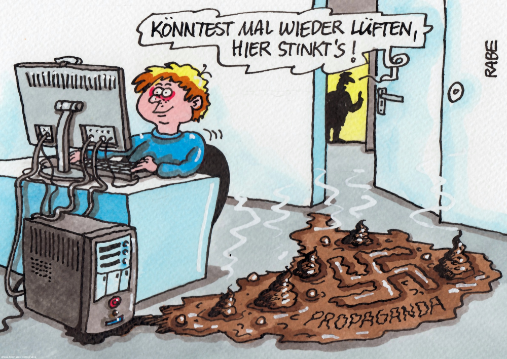 Cartoon: Dicke Luft 1