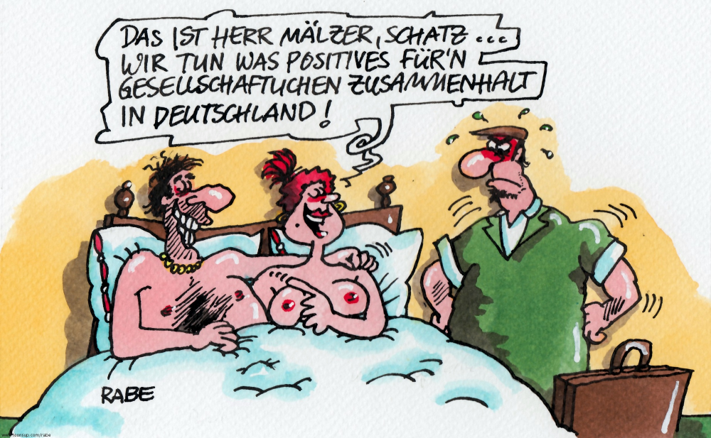 Cartoon: Zusammenhalt 1