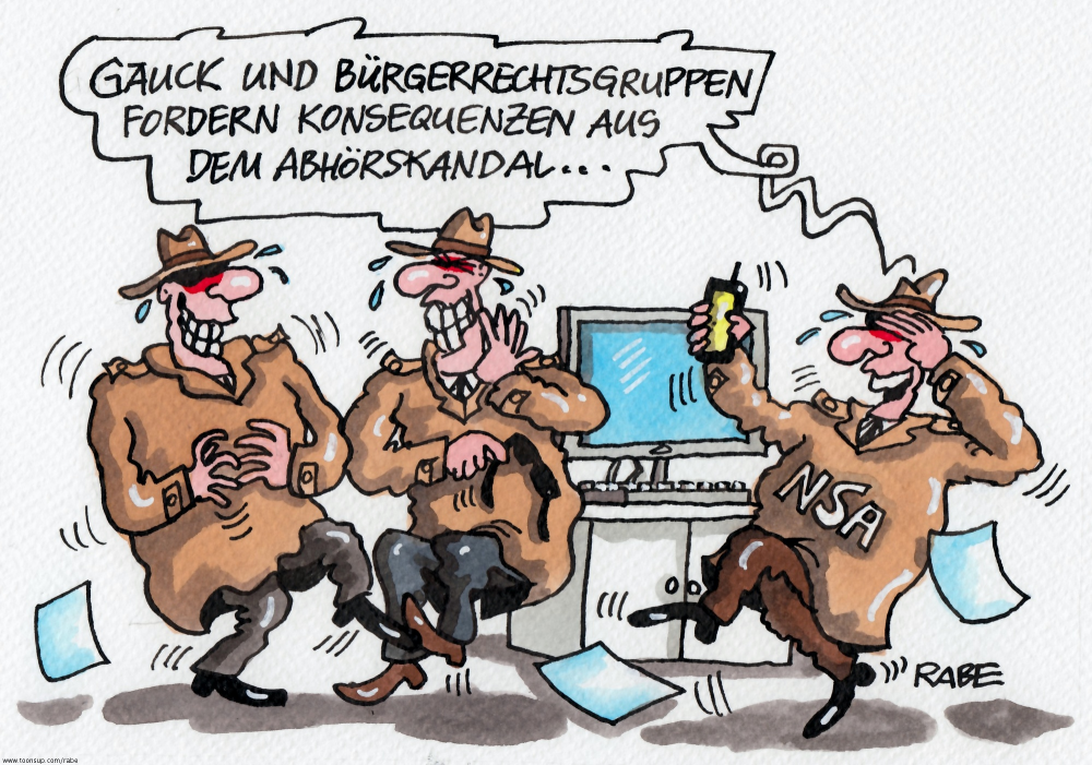 Cartoon: Lachnummer 1
