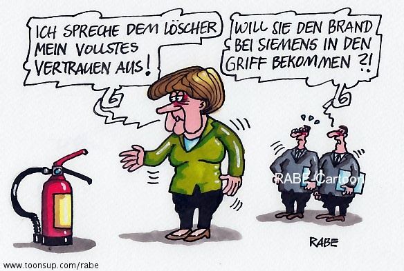 Cartoon: Löscher 1