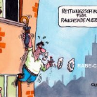 Raucherrettungsschirm