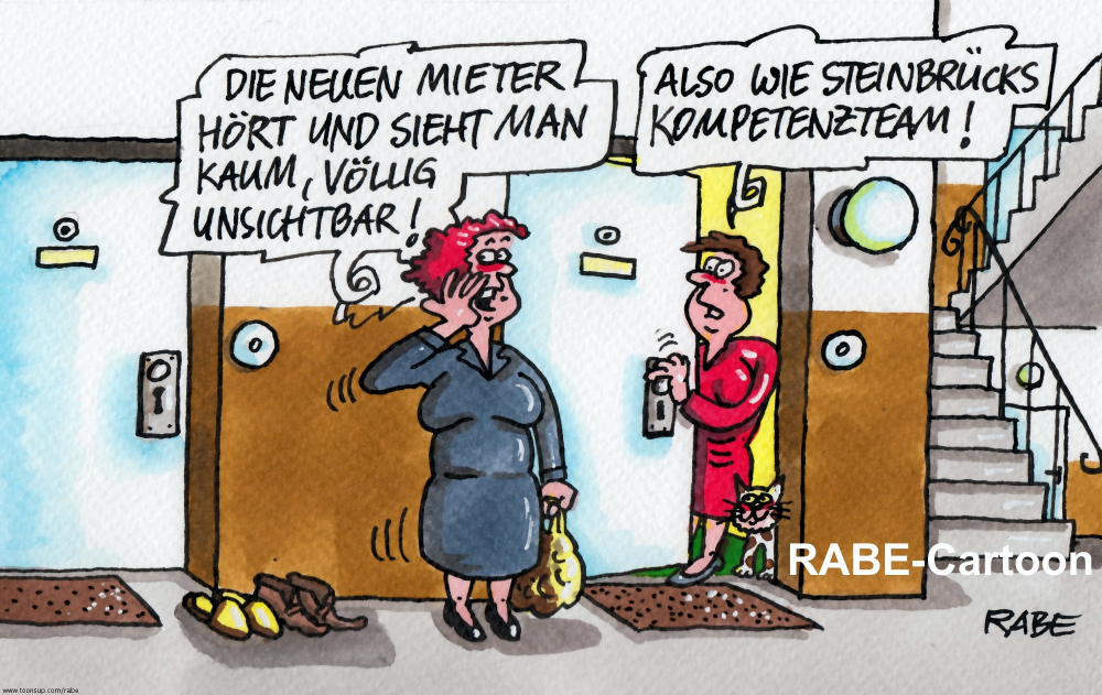 Cartoon: Kompetenzteam 1