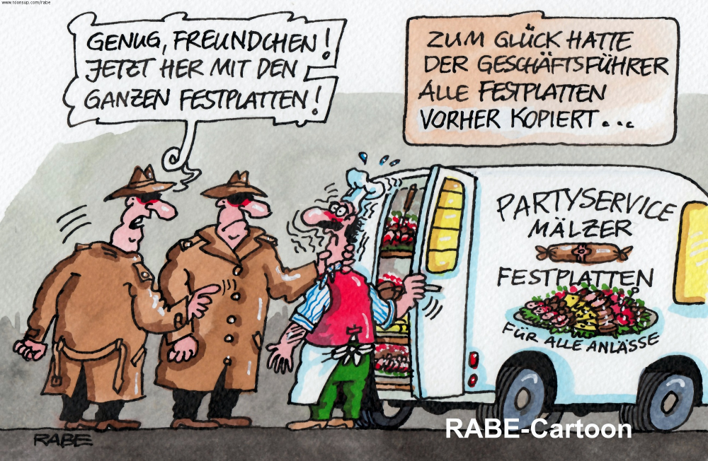 Cartoon: Party Party Party 1