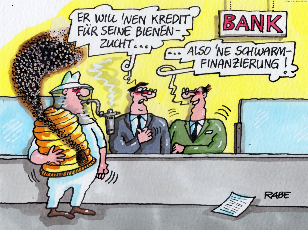 Cartoon: Schwärmeie 1