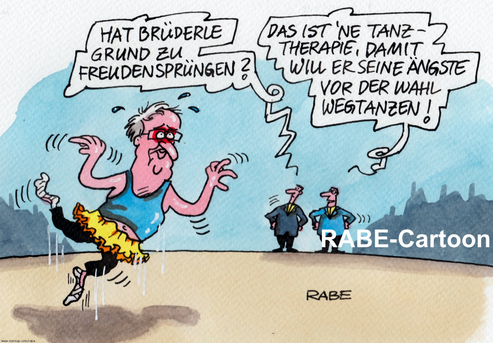 Cartoon: Eiertanz 1