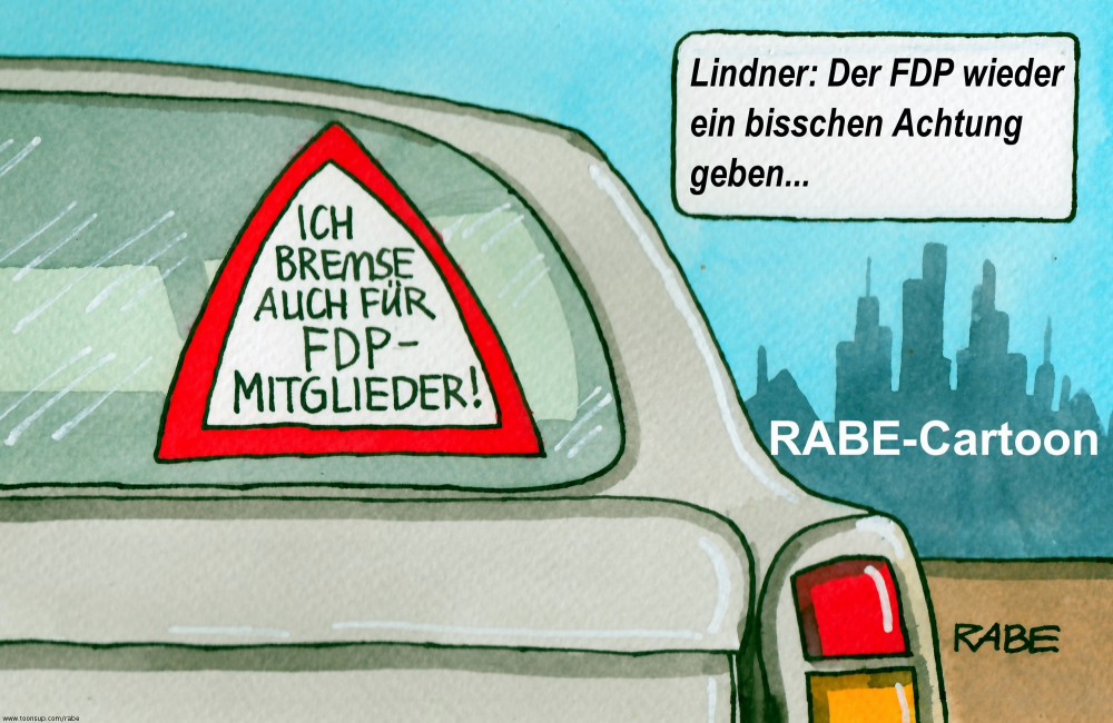 Cartoon: Bremser vom Dienst 1