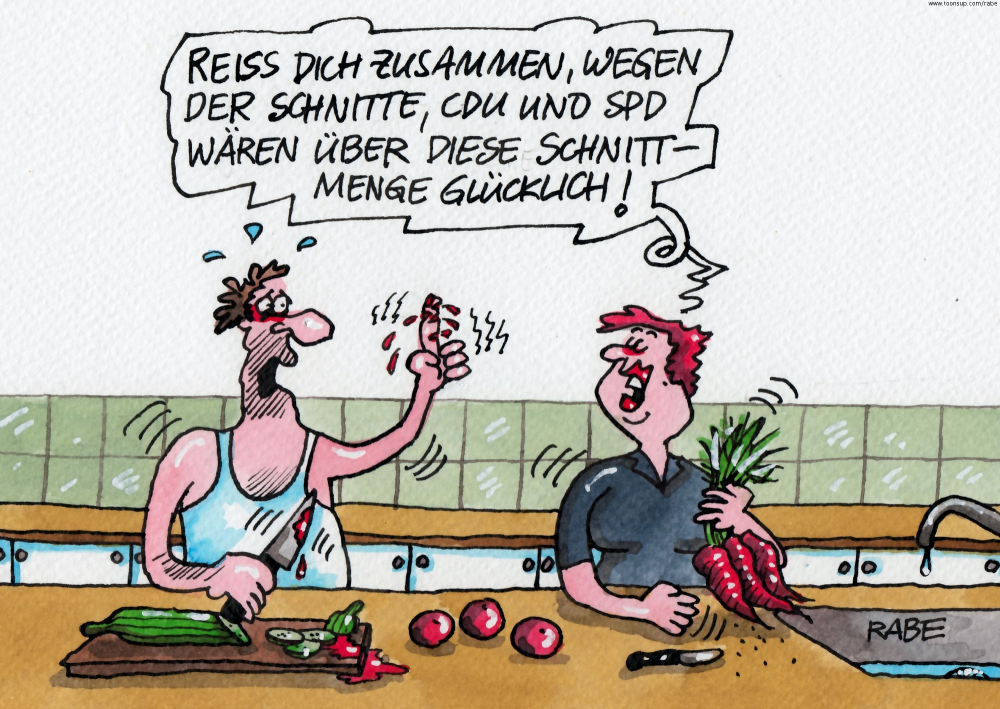 Cartoon: Schneidbrettel 1