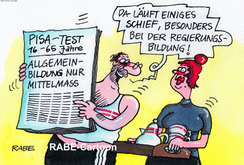 Cartoon: Pisastudie 1