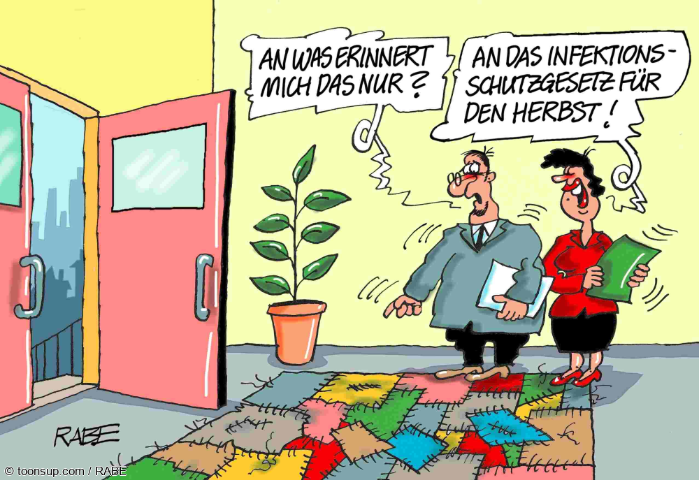 Cartoon: Flickschusterei 1