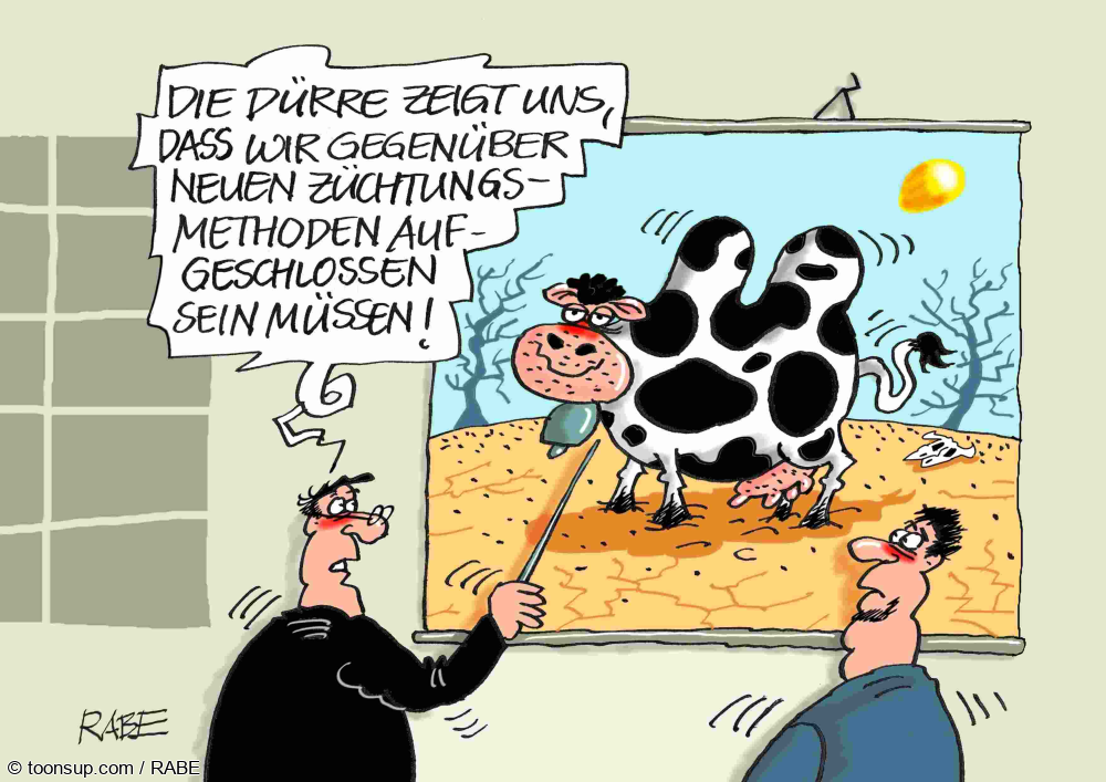 Cartoon: Bunte Kuh 1