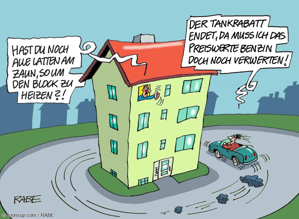Cartoon: Kreisverkehr 1