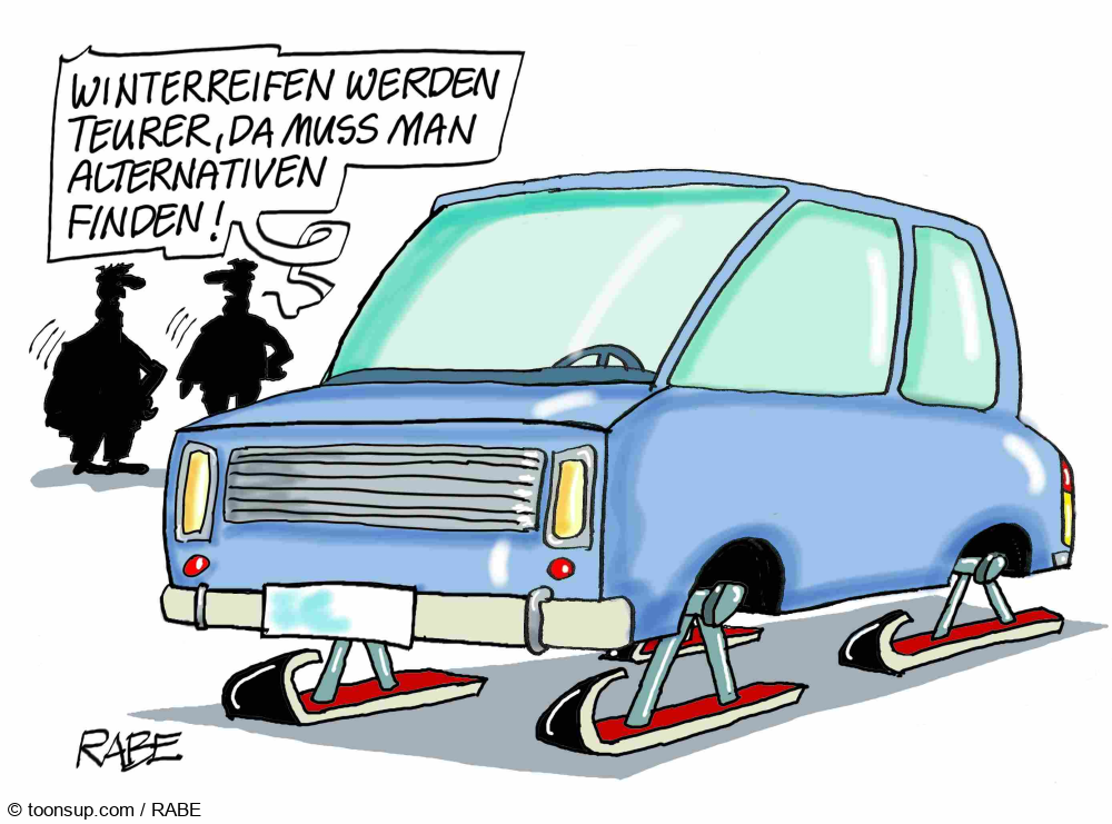 Cartoon: Reif für Reifen 1