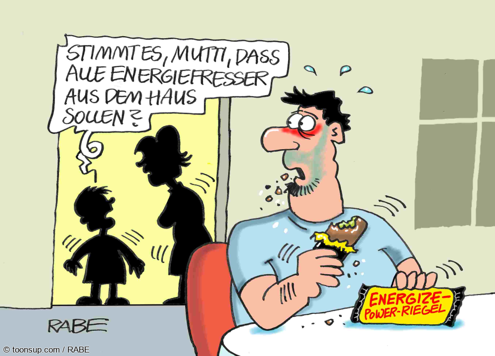 Cartoon: Einen Riegel vorschieben 1