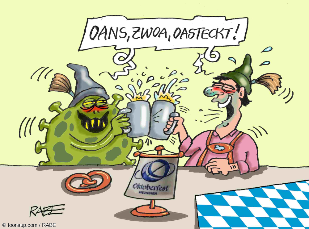 Cartoon: Oasteckt is 1
