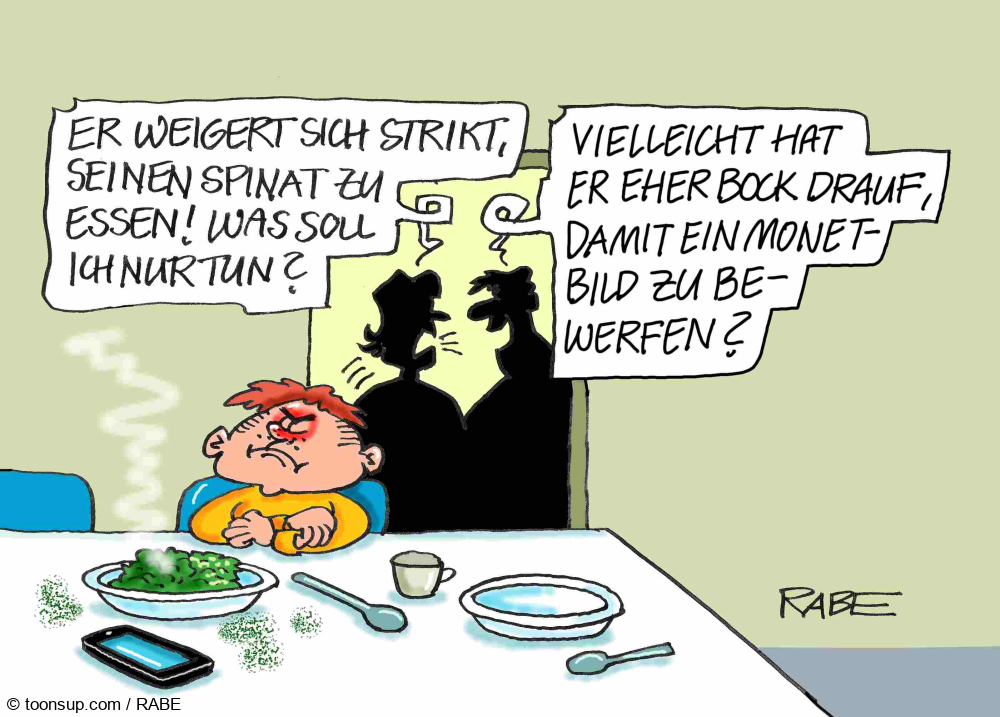 Cartoon: Spinataktivist 1