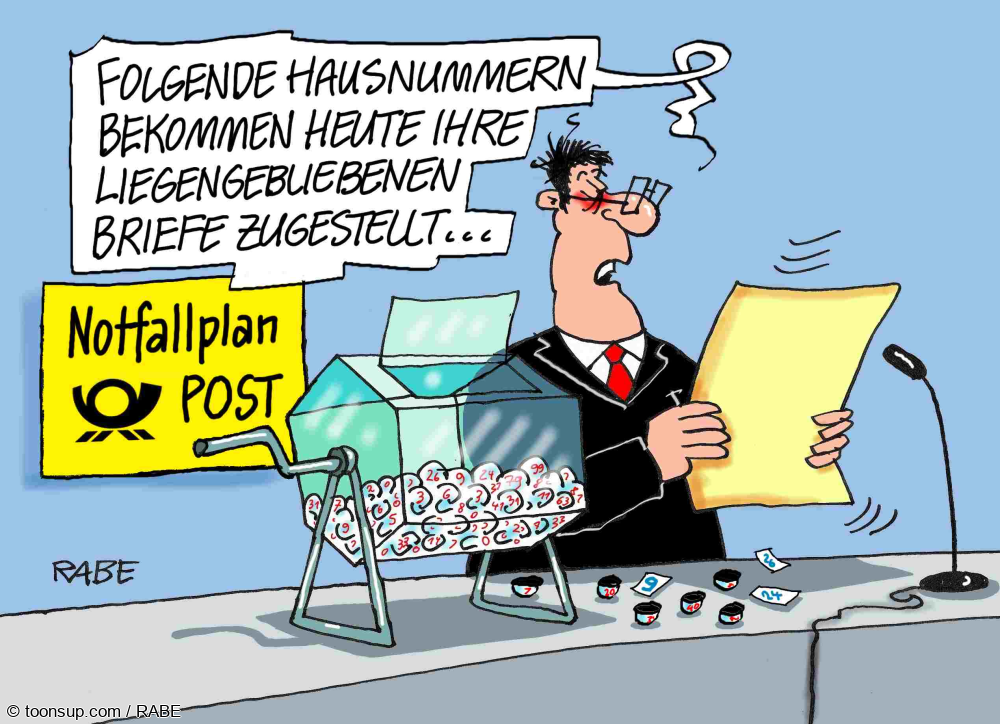 Cartoon: Lesestunde 1