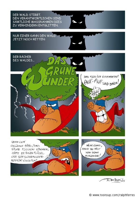 Comic: Das Grüne Wunder 1