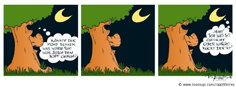 Comic: HORST- Der Mond 1