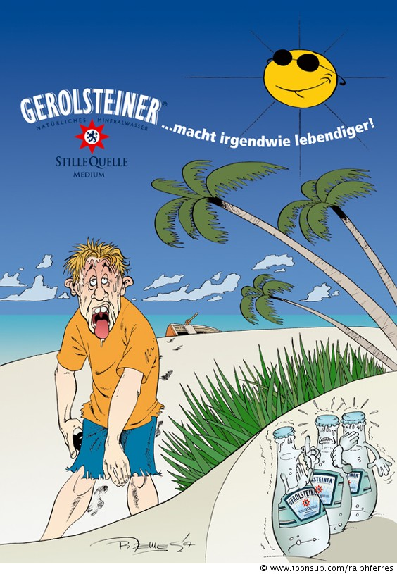 Cartoon: ...macht irgendwie lebendiger! 1