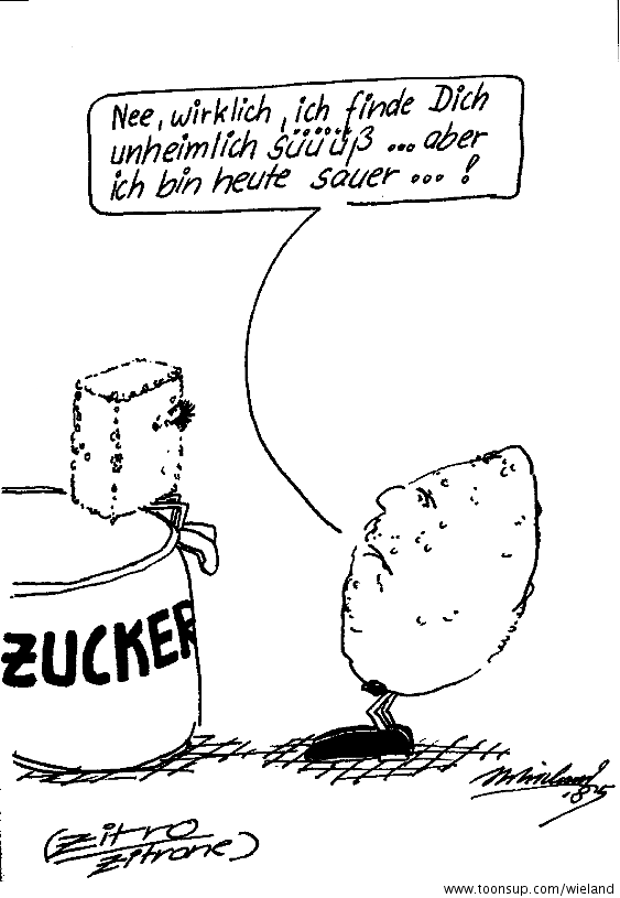 Cartoon: Sauer! 1