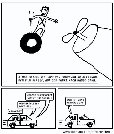 Comic: Frauen und Actionfilme 1