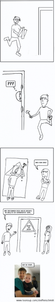 Comic: Hoher Besuch 1