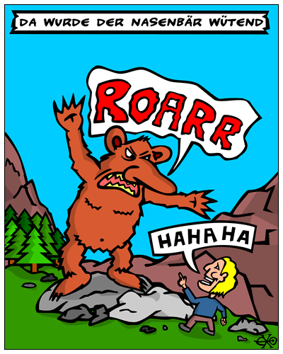 Cartoon: Bär 1