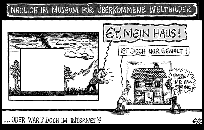 Cartoon: Abgehängt 1