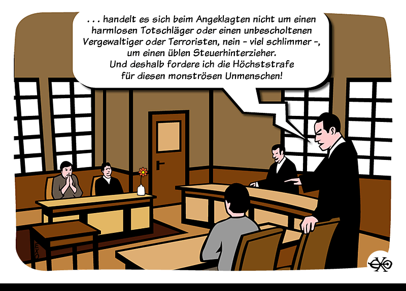 Cartoon: Kriminell 1